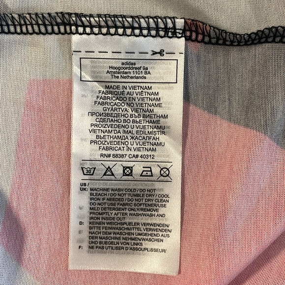 Adidas x Farm Rio Colourful Graphic T-Shirt Size Medium - Picture 15 of 16